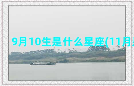 9月10生是什么星座(11月是什么生)